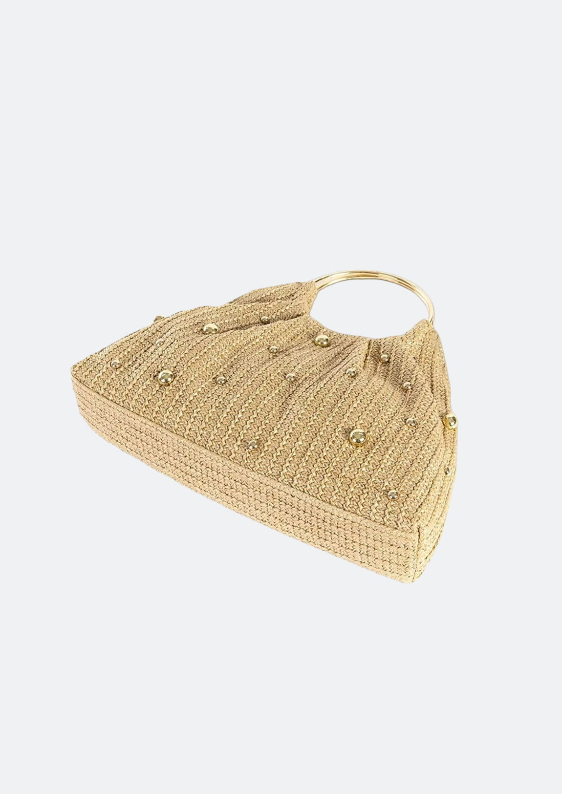 Bolsa Feminina de Mão Shearer de Palha