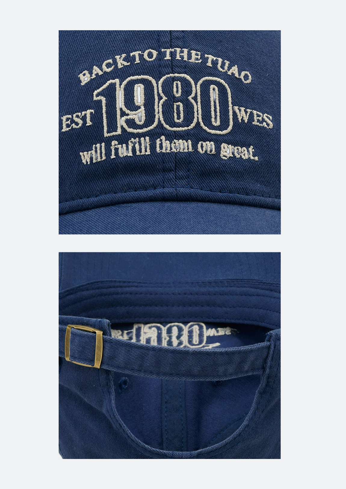 Boné Masculino Azul Aba Curva