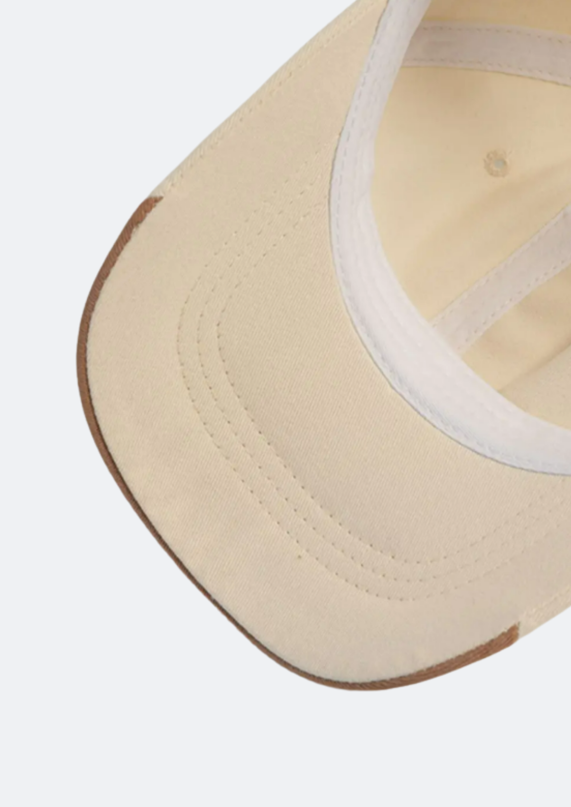 Boné Masculino "IMML" Off White Aba Curva