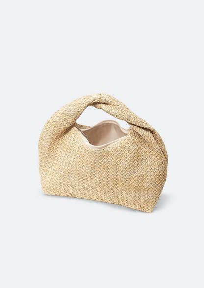 Bolsa Feminina Ortega Meia Lua de Palha