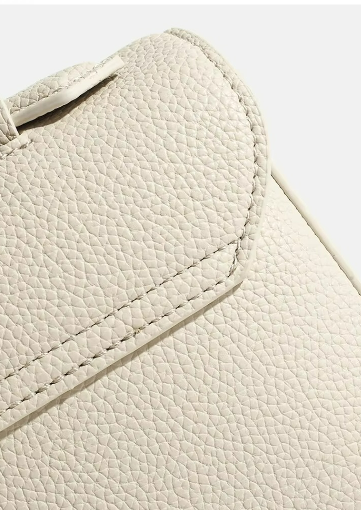 Bolsa Feminina de Couro Diana Branca