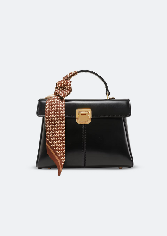 Bolsa Feminina de Couro Michigan Preta