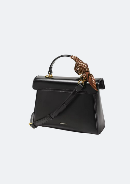 Bolsa Feminina de Couro Michigan Preta