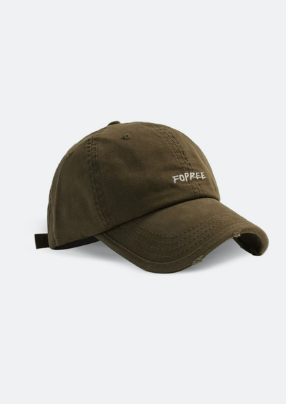 Boné Masculino Verde Militar "Fotfree" Aba Curva