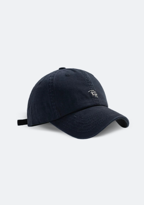 Boné Masculino Azul "RH" Aba Curva