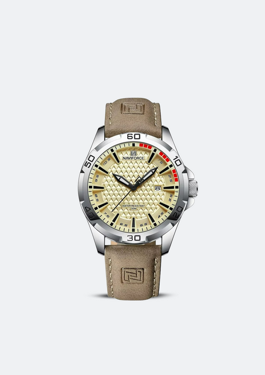 Relógio Masculino Navi Force NF8023 Pulseira de Couro