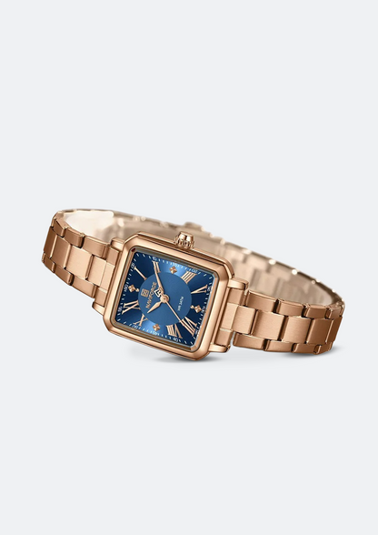 Relógio Feminino Navi Force NF5065 Dourado de Aço