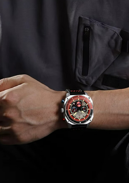 Relógio Masculino Navi Force NF8057 Pulseira de Couro
