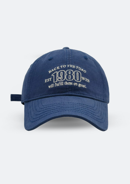 Boné Masculino Azul Aba Curva