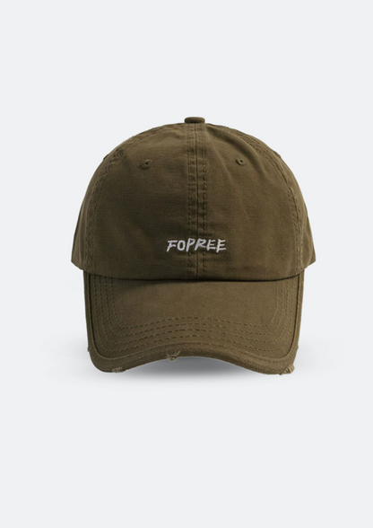 Boné Masculino Verde Militar "Fotfree" Aba Curva