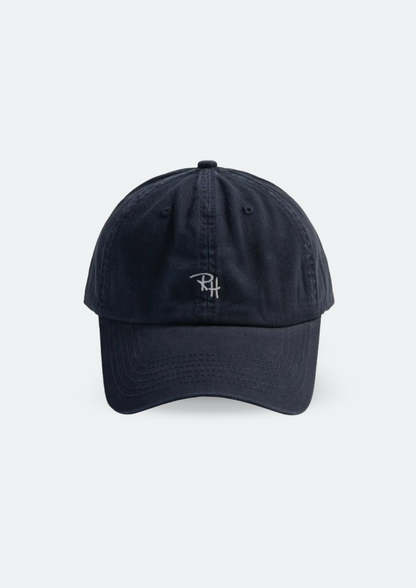 Boné Masculino Azul "RH" Aba Curva