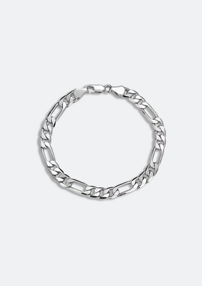 Pulseira Masculina Prata de Aço Jarred