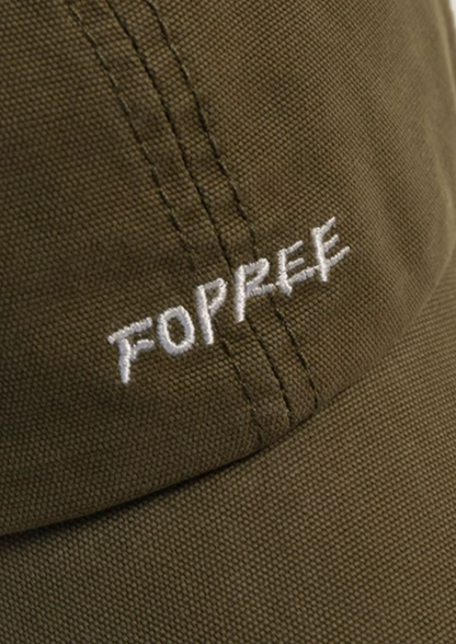Boné Masculino Verde Militar "Fotfree" Aba Curva