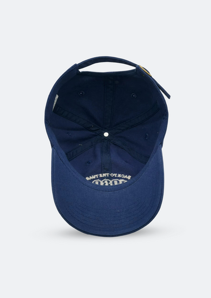 Boné Masculino Azul Aba Curva