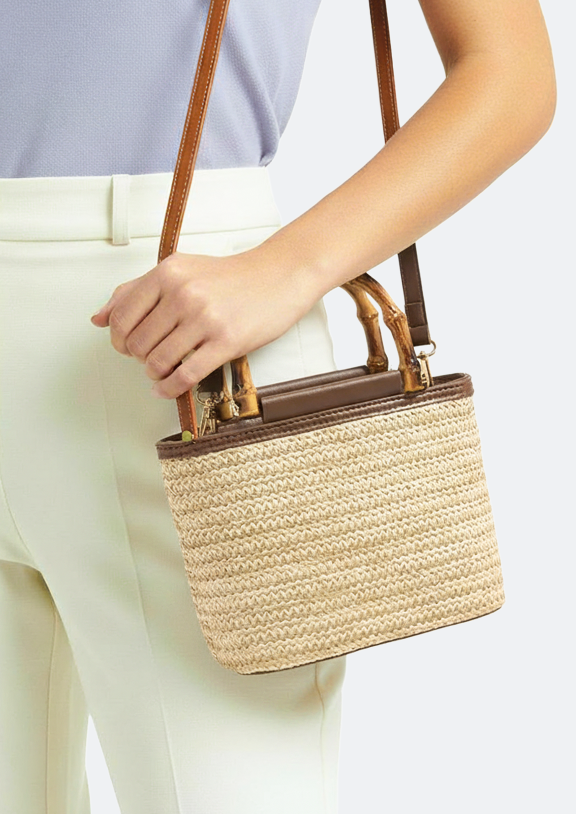 Bolsa Feminina Zamora de Palha